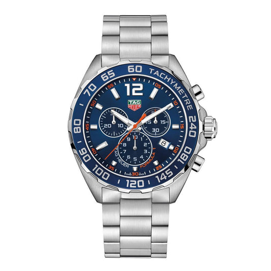 Tag Heuer Formula 1 Blue Dial 43mm Men's Quartz Steel Watch CAZ1014.BA0842